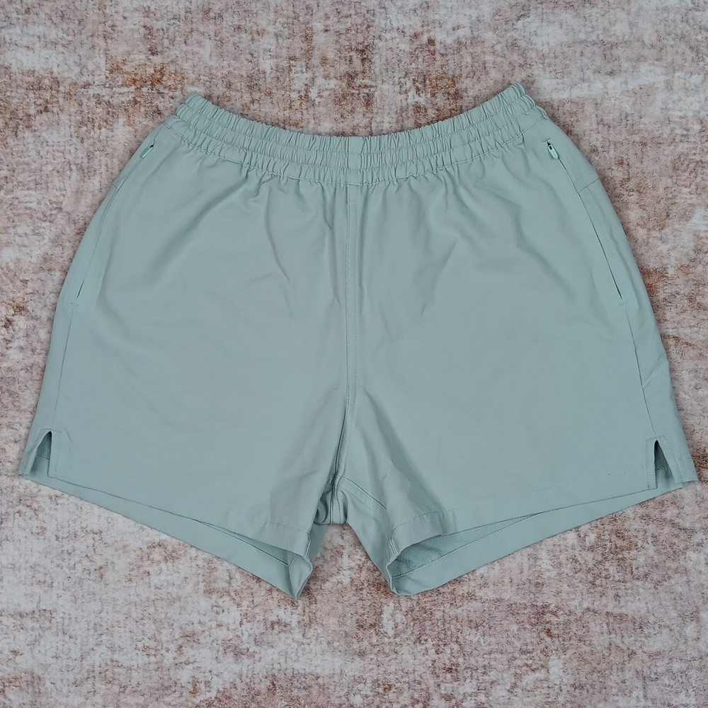 Outdoor Voices Mens Mint Active Workout Shorts